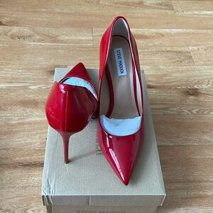 Red Steve Madden Pumps